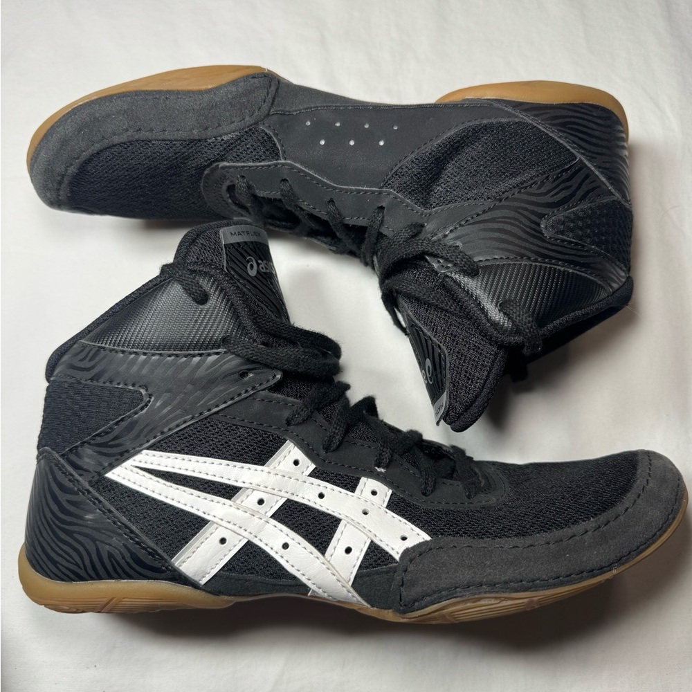 ASICS Black Wrestling Shoes